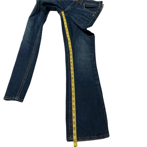 Silver Jeans Aiko Jeans Bootcut Blue Women’s Jeans W28/L33 (Measured W28/L32) - Picture 11 of 11